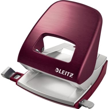 Leitz Locher NeXXt Style 30Bl Metall granat rt
