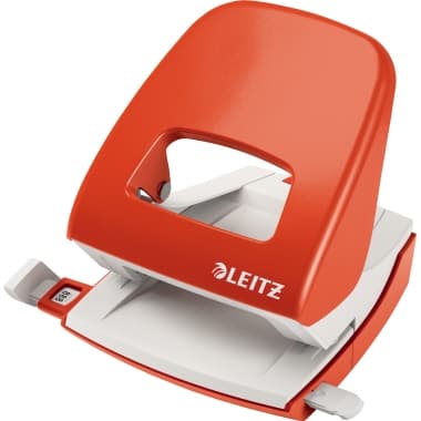 Leitz Locher NeXXt max. 30Bl. Metall hellrot