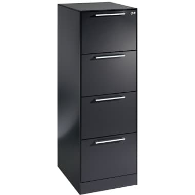 C+P Hängeregistratur-Schrank Asisto A4 1bahnig sgr/sgr