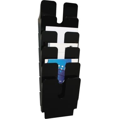 Durable Prospekthalter FLEXIPLUS A4 6Fächer sw