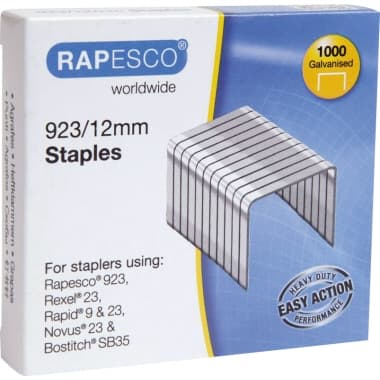 Rapesco Heftklammern 923/12mm verzinkt