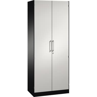 C+P Aktenschrank 1980x800x435mm sgr/lgr