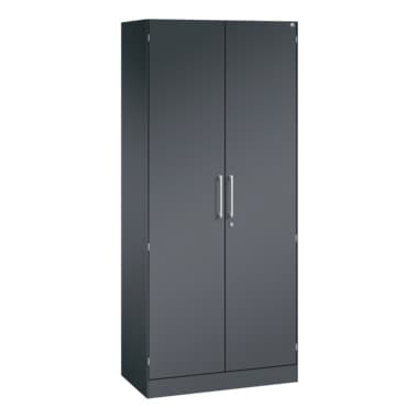 C+P Aktenschrank 1980x800x435mm sgr/sgr