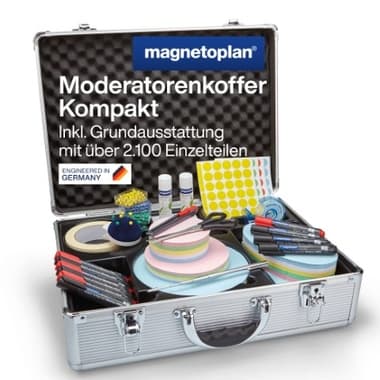 magnetoplan Moderatorenkoffer Kompakt 1.800teilig