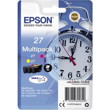 Epson Tintenpatrone 27 c/m/y 3St