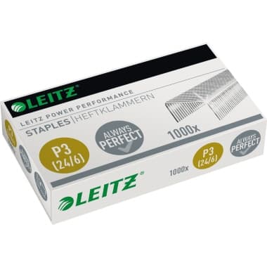 Leitz Heftklammer 24/6 30Bl. verzinkt 1.000 St.
