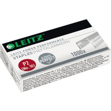 Leitz Heftklammer Nr.10 10Blatt verzinkt 1.000 St.