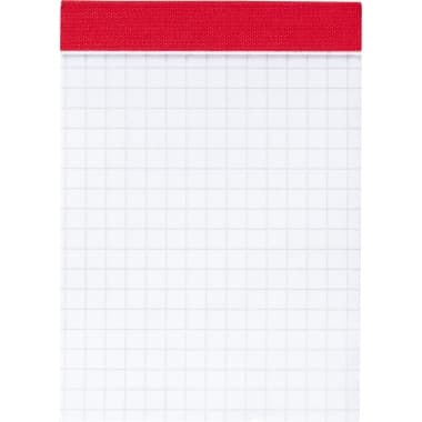 Brunnen Notizblock DIN A7 kar. perforiert ws 50Bl