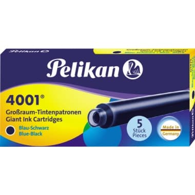 Pelikan Tintenpatr 4001 GTP/5 blauschwarz 5 St.