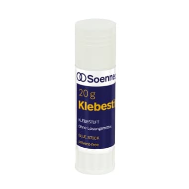 Soennecken Klebestift 20g für Papier/Pappe/Fotos