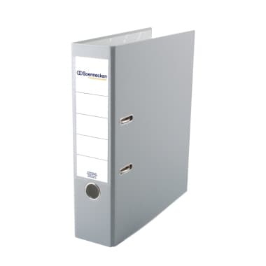 Soennecken Ordner DIN A4 80mm PP grau