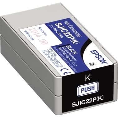 Epson Tintenpatrone SJIC22P(K) 32,5ml schwarz