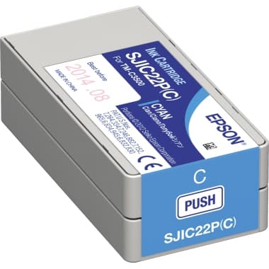 Epson Tintenpatrone SJIC22P(C) 32,5ml cyan