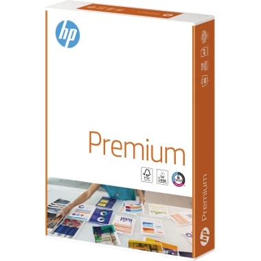 HP Kopierpapier Premium DIN A4 80g ws 500 Bl.