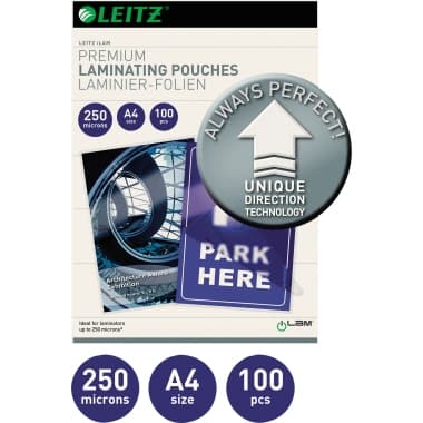 Leitz Laminierfolie A4 UDT 250mic gk 100 St.