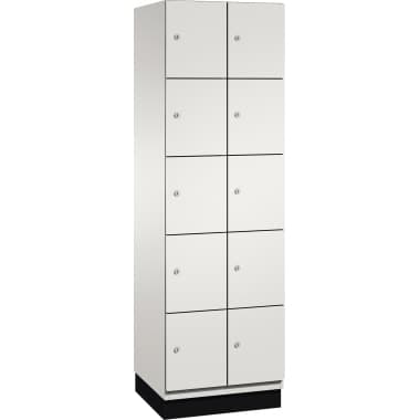 C+P Fächerschrank Sockel 10Fächer B600mm lgr/lgr