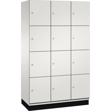 C+P Fächerschrank Sockel 12Fächer B1200mm lgr/lgr