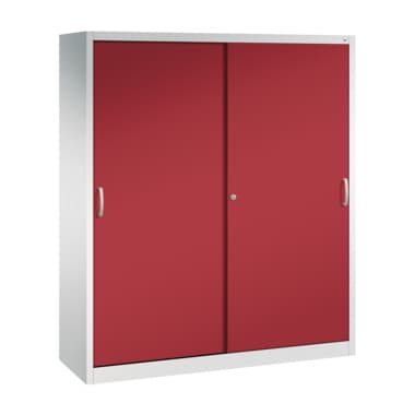 C+P Aktenschrank 2x5OH 1950x1600x500mm lgr/rrt