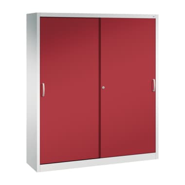 C+P Aktenschrank 2x5OH 1950x1600x400mm lgr/rrt