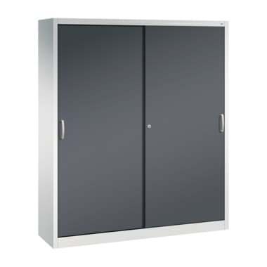 C+P Aktenschrank 2x5OH 1950x1600x400mm lgr/sgr