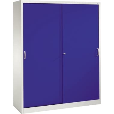 C+P Aktenschrank 2x5OH 1950x1600x500mm lgr/lpbl