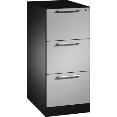 C+P Hängeregistratur-Schrank Asisto A4 1bhg sgr/wsalu