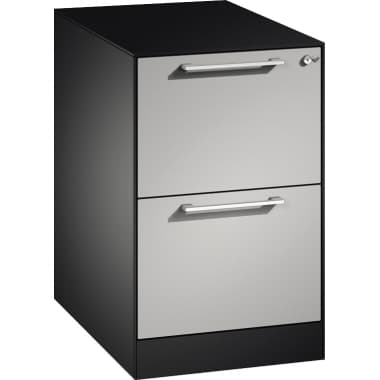 C+P Hängeregistratur-Schrank Asisto A4 1bhg sgr/wsalu