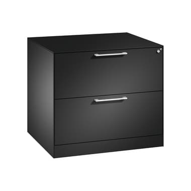 C+P Hängeregistratur-Schrank Asisto A4 2bhg sgr/sgr
