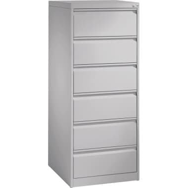 C+P Karteischrank Acurado A5quer 6Sch. wsalu