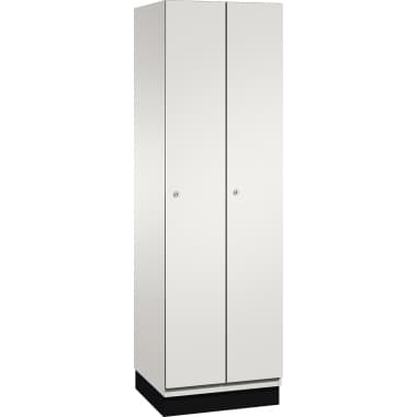 C+P Umkleidespind Sockel 2Abteile B600mm lgr/lgr