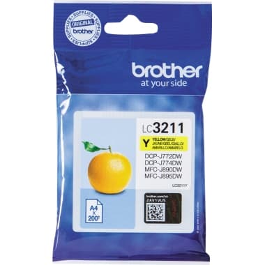 Brother Tintenpatrone LC3211Y y