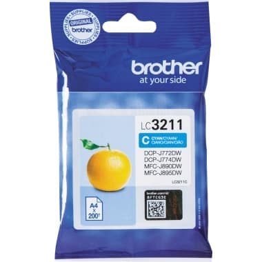Brother Tintenpatrone LC3211C c