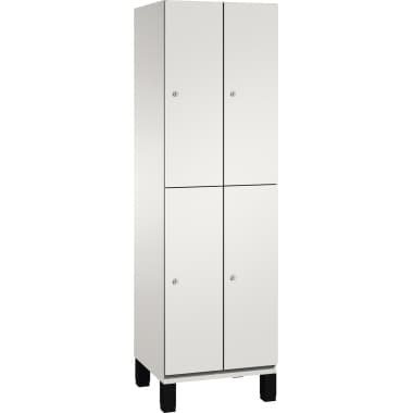 C+P Doppelstockspind Füße 4Fächer B600mm lgr/lgr