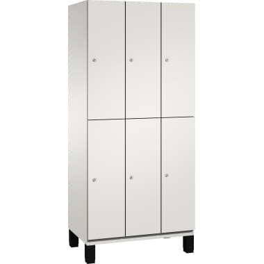 C+P Doppelstockspind Füße 6Fächer B900mm lgr/lgr