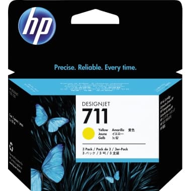 HP Tintenpatrone 711 gelb 29ml 3St
