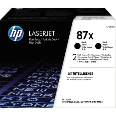 HP Toner 87X  18.000S schwarz 2 St.