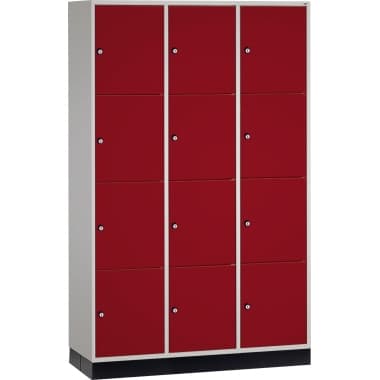 C+P Schließf.schrank 12Fä 1950x1220x500 lgr