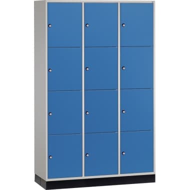 C+P Schließf.schrank 12Fä 1950x1220x500 lgr/lbl