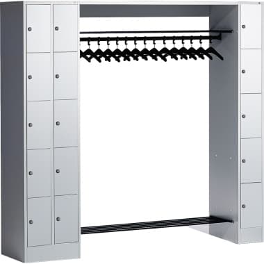 C+P Garderobe Schließfächer 15Personen lgr/lgr