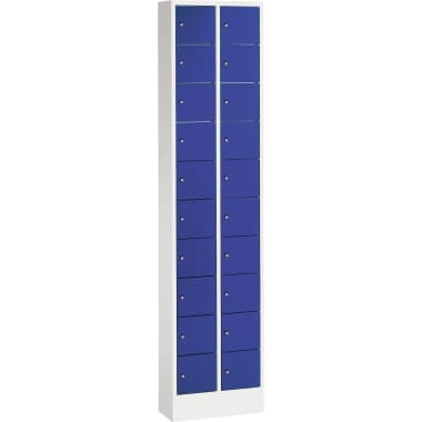 C+P Fachschrank 20Fächer lgr/ebl