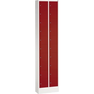 C+P Fachschrank 20Fächer lgr/rrt