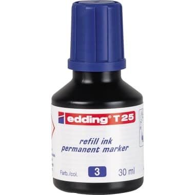 edding Nachfülltusche T 25 30ml geruchsarme Tusche bl