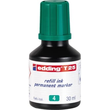 edding Nachfülltusche T 25 30ml geruchsarme Tusche gn