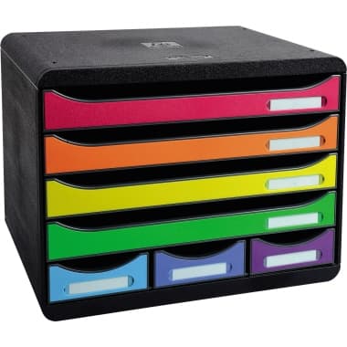Exacompta Schubladenbox STORE-BOX MINI 7Sch harl