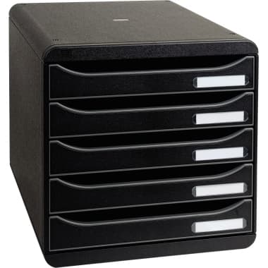 Exacompta Schubladenbox BIG- BOX PLUS 5Schübe sw