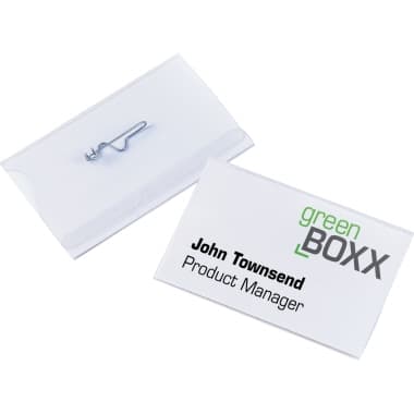 Durable Namensschild 90x54mm Kunststoff tr 50 St.