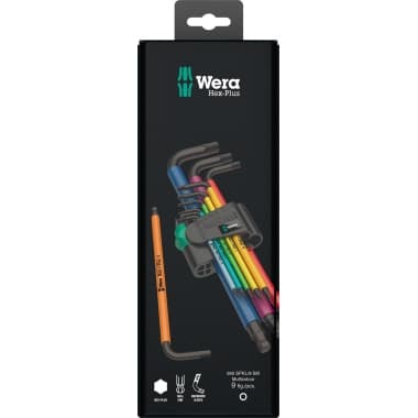 Wera Winkel-Schraubendreher- Set Multicolour 0 9teilig