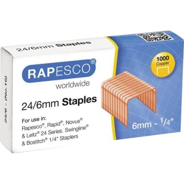 Rapesco Heftklammern 24/6mm 1.000 St./Pack.