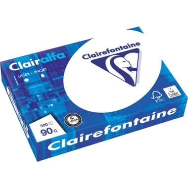Clairefontaine Multif.- Papier A4 90g ws 500Bl.
