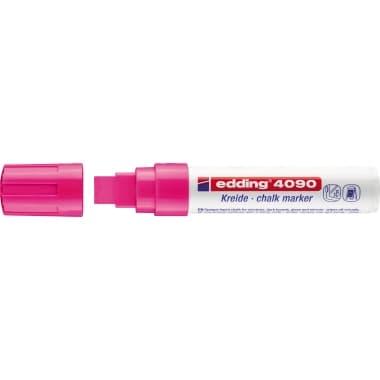 edding Kreidemarker 4090 4- 15mm Keilspitze neonrosa
